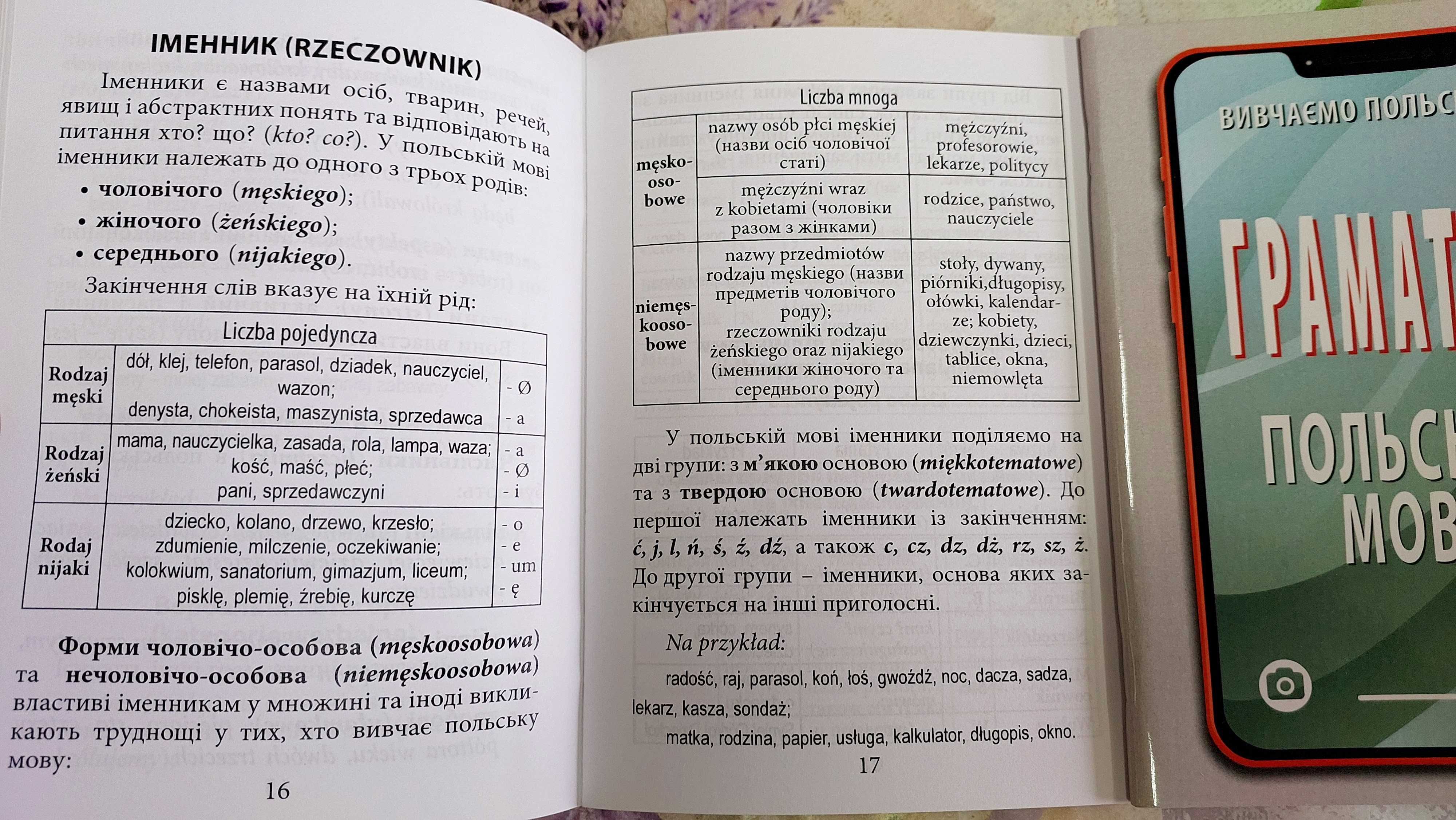 Граматика польської мови в правилах і таблицях компактний формат Арій