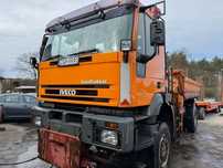 Iveco 190E31 EuroTrakker  IVECO EuroTrakker 4x4 Dźwig ATLAS 65.2 Zimowe utzymanie