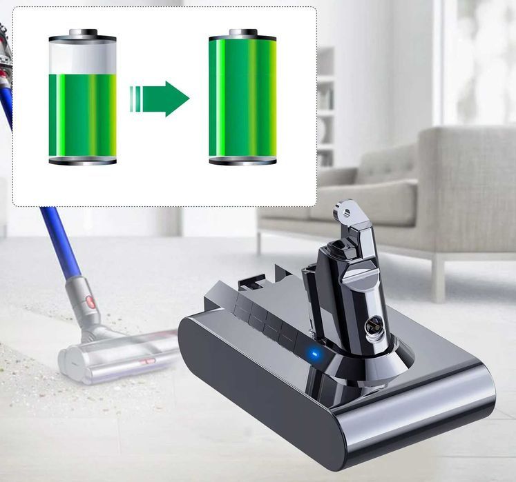 Uniwersalna bateria akumulator do Dyson V6 DC62 DC58 6000mAh filtry