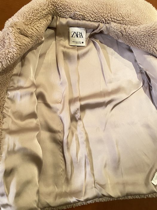 ZARA шубка тедді