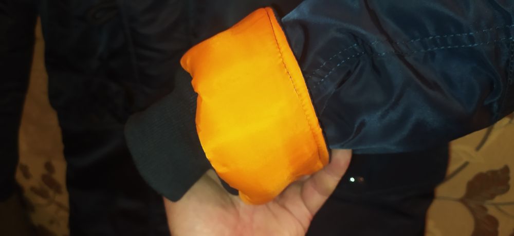 парка Alpha ind. N3B Replica Blue L-XL