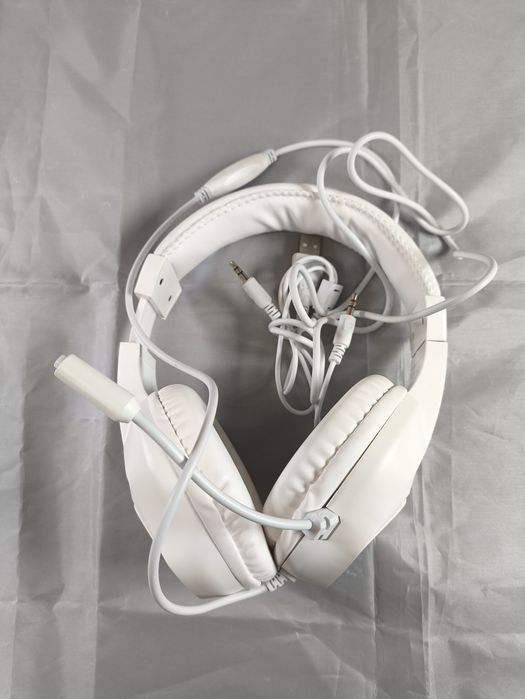 Słuchawki Gamingowe nauszne przewodowe Mars Gaming MH122W