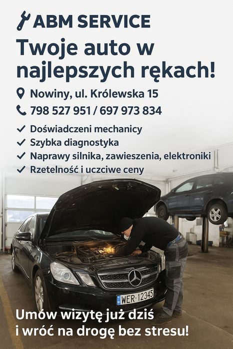 Profesjonalny warsztat samochodowy – Nowiny, ul. Królewska 15 | Mechan