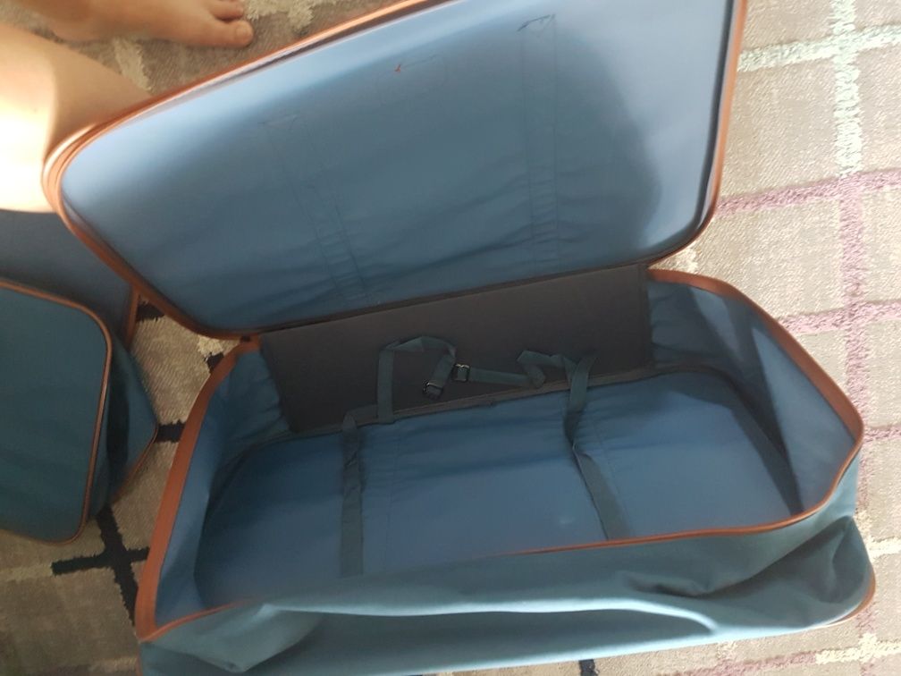2 torby podróżne retro styl