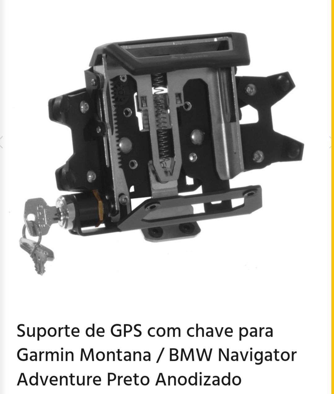 Suporte Touratech para gps Garmin Montana