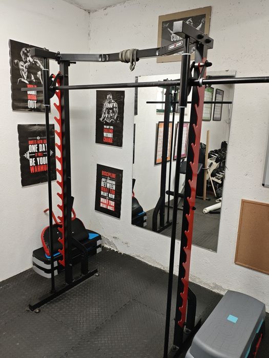 Musculação, multipower, Smith machine
