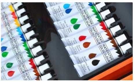 Художній набір для малювання у валізі 168 Фарби Пензлі Олівці Польща