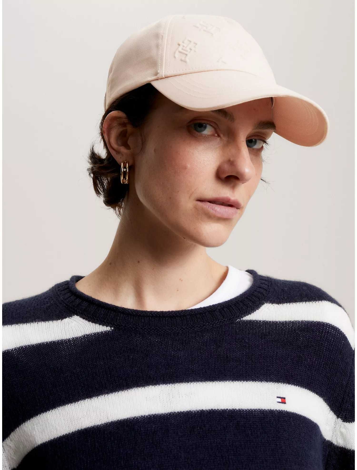 Кепка tommy hilfiger бейсболка (томми allover th logo cap)с америки