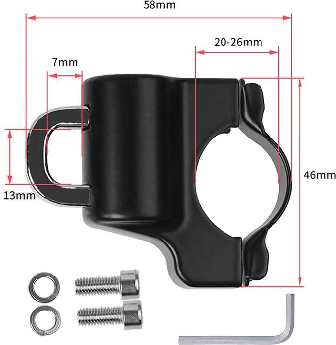 Cadeado para capacete - mota - trotinete - bicicleta