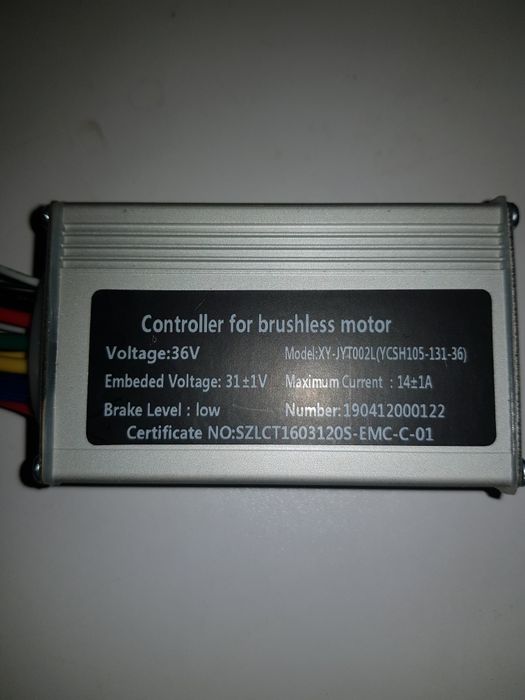 Sterownik rower elektryczny 36V 14A