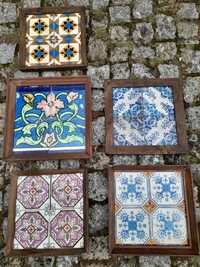 Azulejos antigos Portugueses Fábrica das Devesas Séc. XIX - Quadros