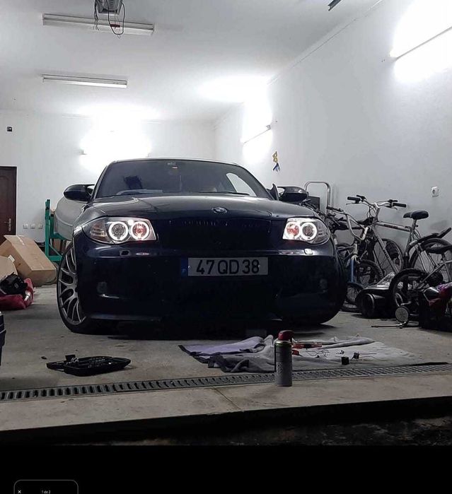 Faróis em LED com lâmpadas para E8x