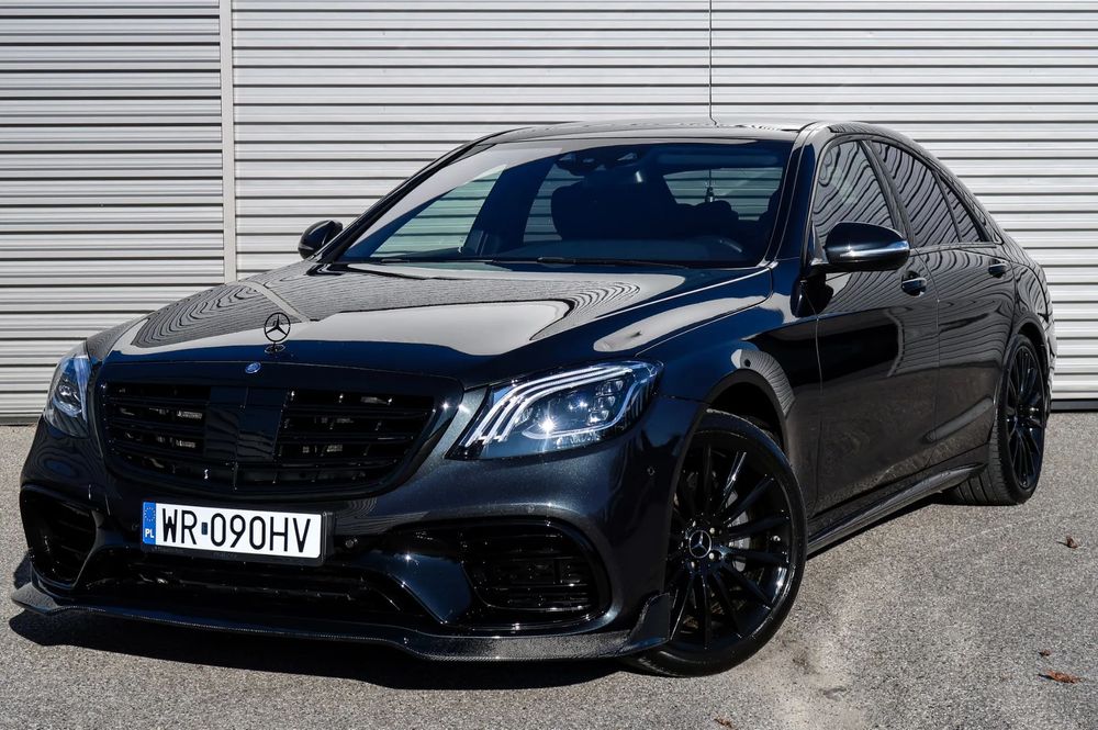 Mercedes-Benz Klasa S Mercedes S500 4,6 V8 Benzyna Brabus Pakiet, Zamiana