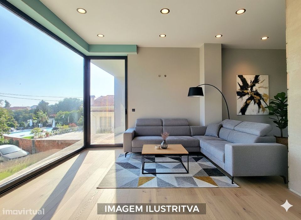 Moradia T4 arquitetura moderna alvorada em Mataduços-Esgueira, Aveiro