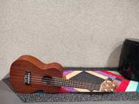 NOWE ukulele koncertowe Flycat C 10C Mahoń Dobre brzmienie !!
