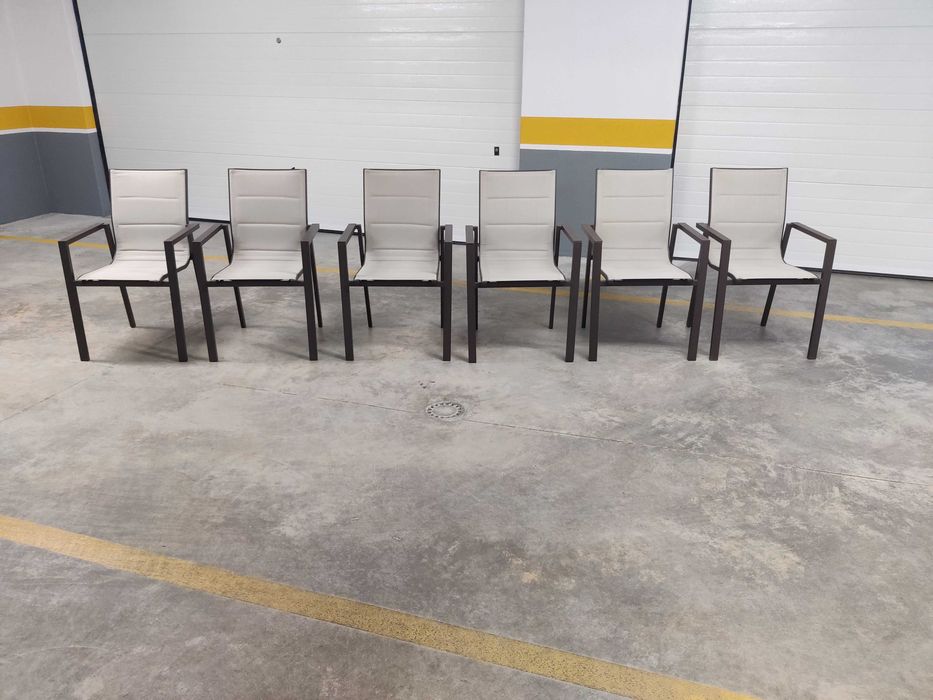 Cadeira Jardim Acolchoada NATERIAL ORION GAMA II MOKA (Leroy Merlin)