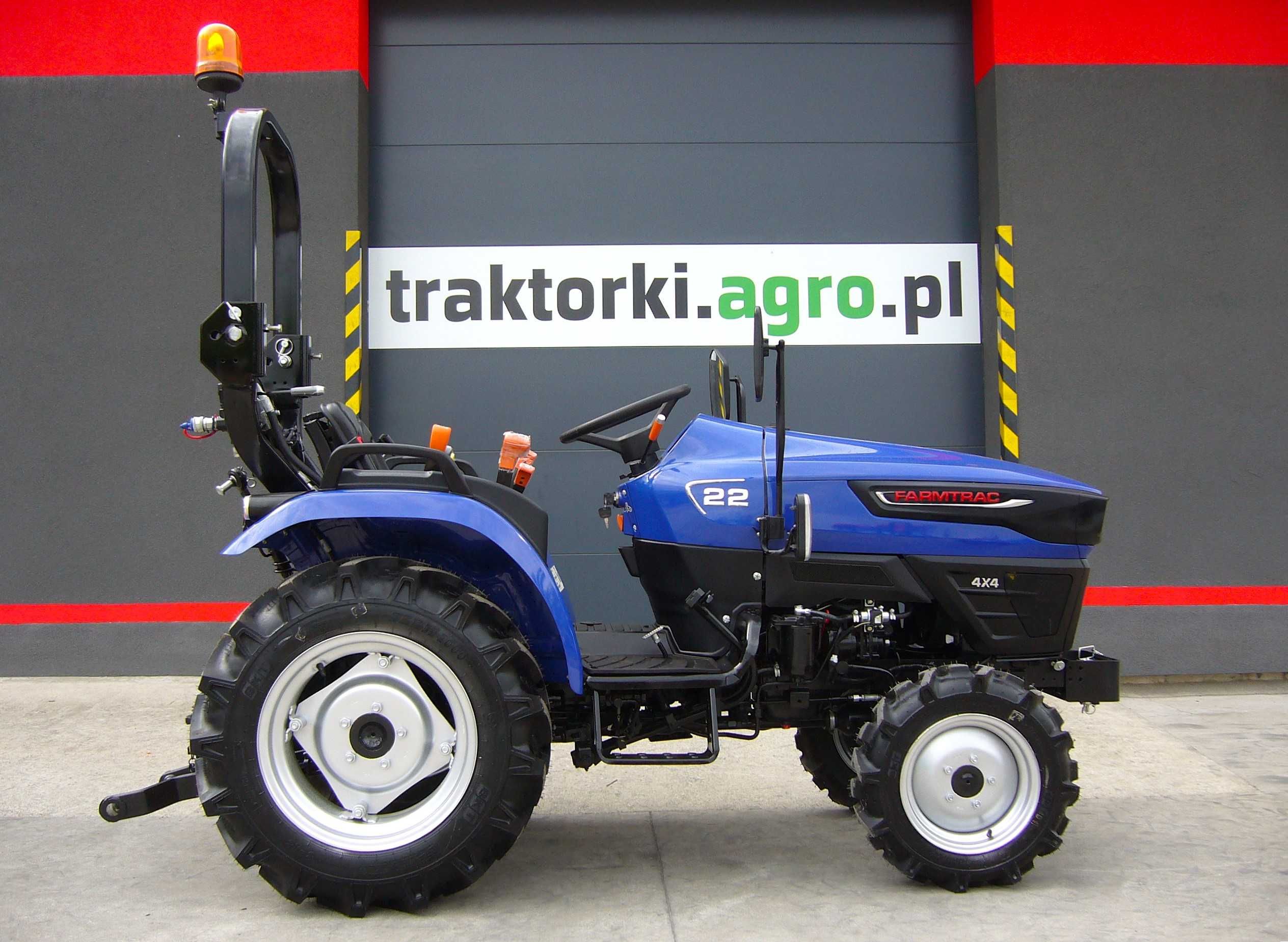 Mini Ciągnik Kompaktowy FARMTRAC 22, 22KM, traktorkiagropl