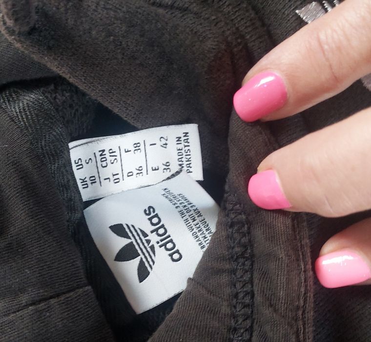 Bluza Adidas S czarna  z kapturem