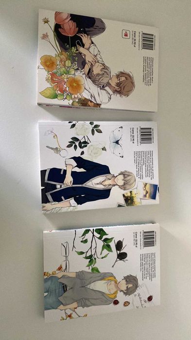 MANGA "Tylko kwiaty wiedzą" wszystkie 3 TOMY 18+