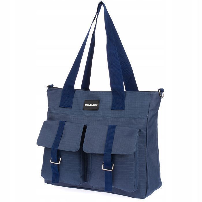 Damska Torebka lekka listonoszka Beltimore A4 na ramię shopperka