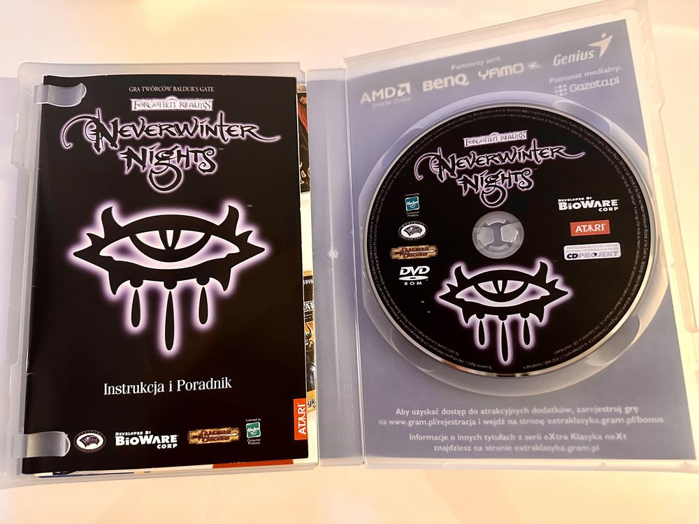 Neverwinter Nights gra RPG PL dvd okazja!