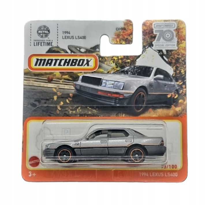 MATCHBOX 1994 Lexus LS400 srebrny 70-lecie Matchbox