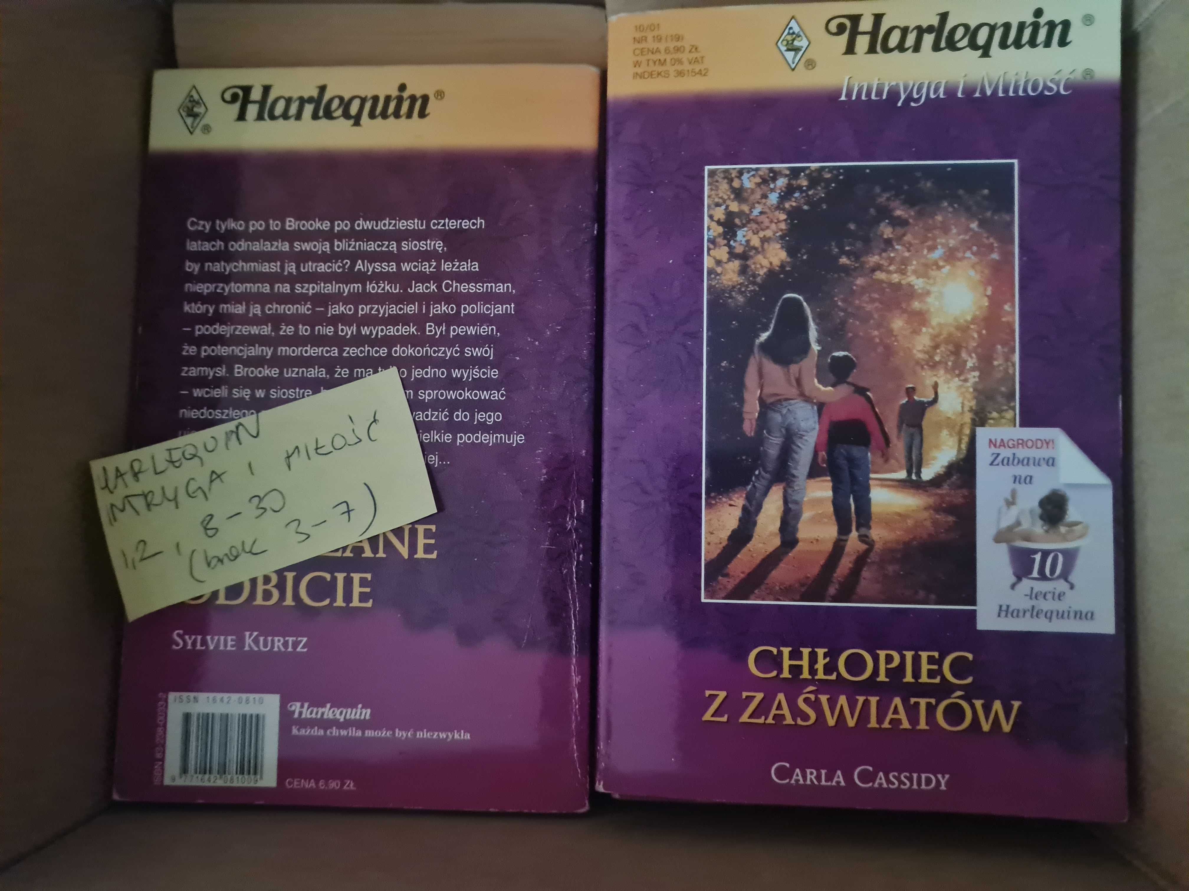Harlequin Intryga i Miłość