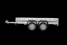 Przyczepka dwuosiowa 264x125 UNITRAILER GARDEN 264/2 KIPP