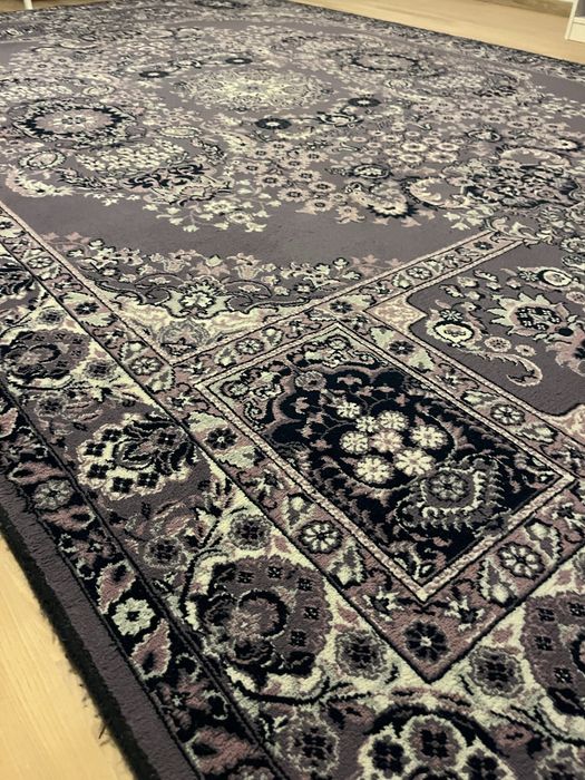 Fioletowy dywan PO PRANIU, 3 m x 2 m