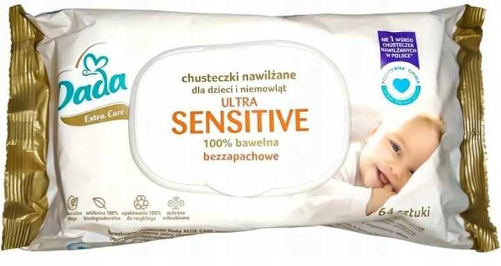 Chusteczki nawilżane Dada Ultra Sensitive 64 szt