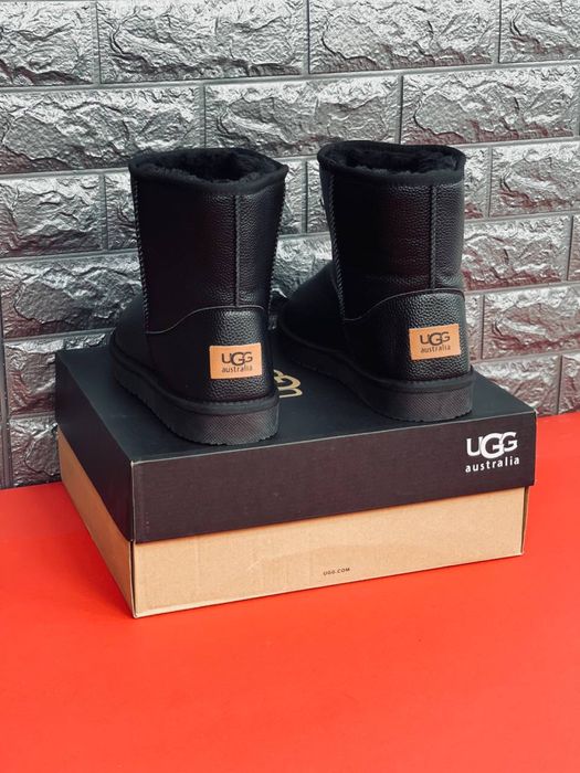 Размер 41 Угги на широкую ногу Кожаные Уги / UGG Australia / угі уггі