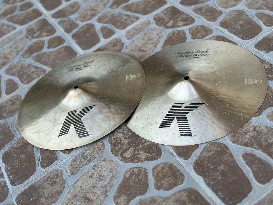 ++ Zildjian K Custom Dark Hi-Hat 14" - Talerze PERKUSJA ++
