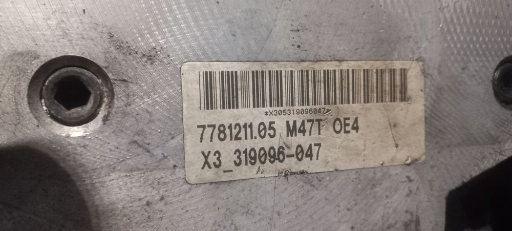 Двигун m47t oe4 bmw x3 e60 2.0d