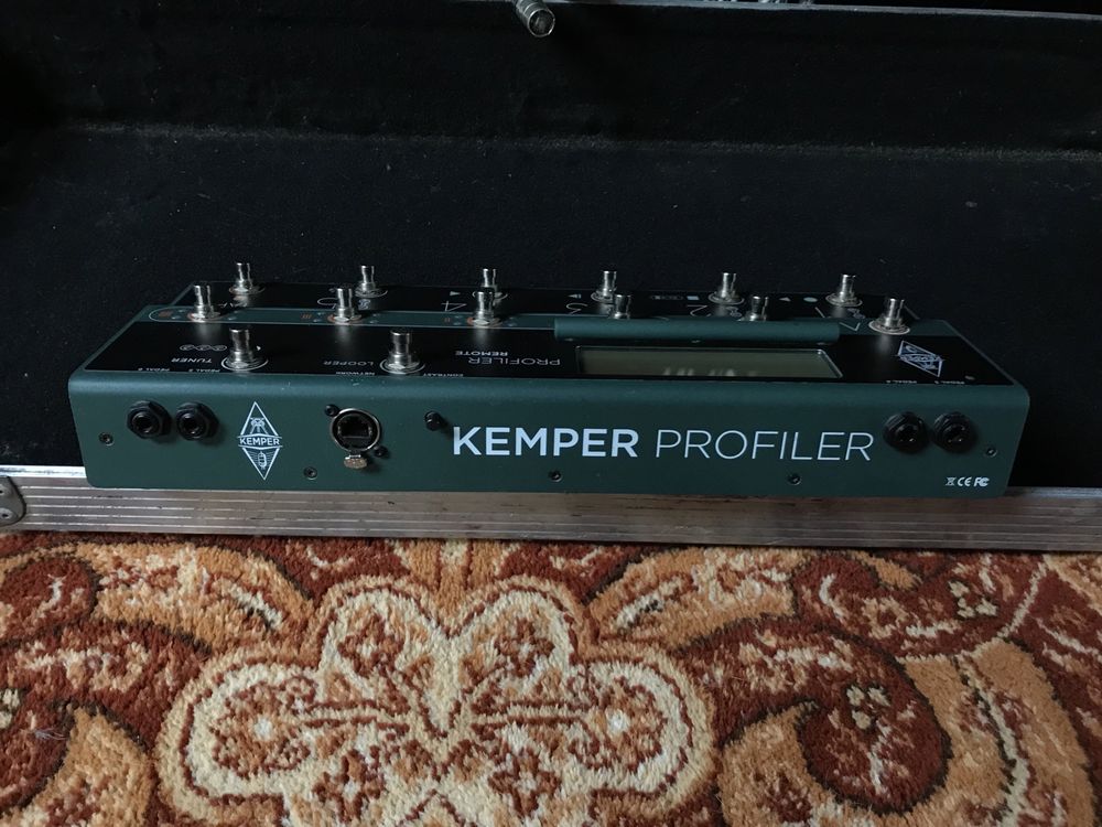 KEMPER Profiler Amplifier Rack Simulator + oryg Sterownik nożny + Case