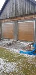 Brama garażowa drzwi stalowe Brama na wymiar do muru Bramy garażowe