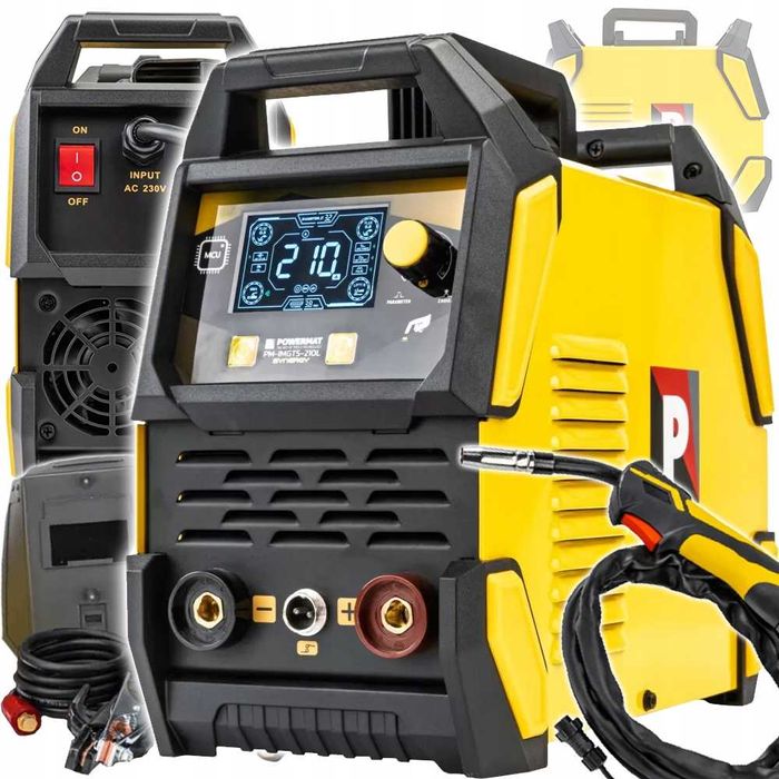 Spawarka Migomat MIG MAG MMA TIG LIFT 210A Synergia