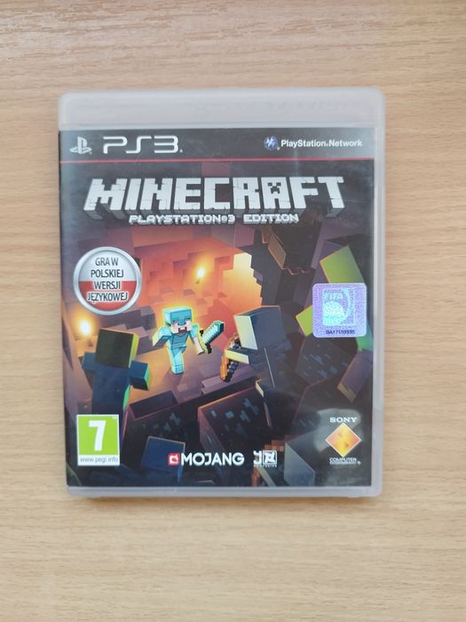 Minecraft ps3,pl,możliwa wysyłka przez olx