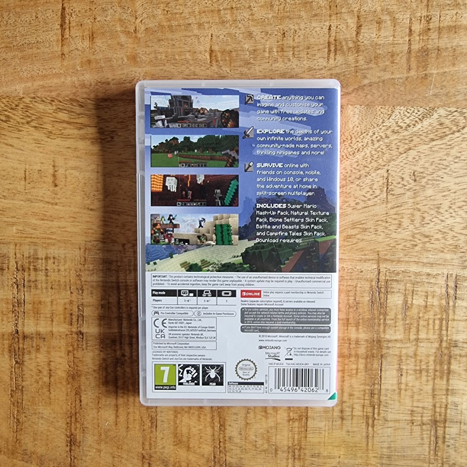 Minecraft Nintendo Switch
