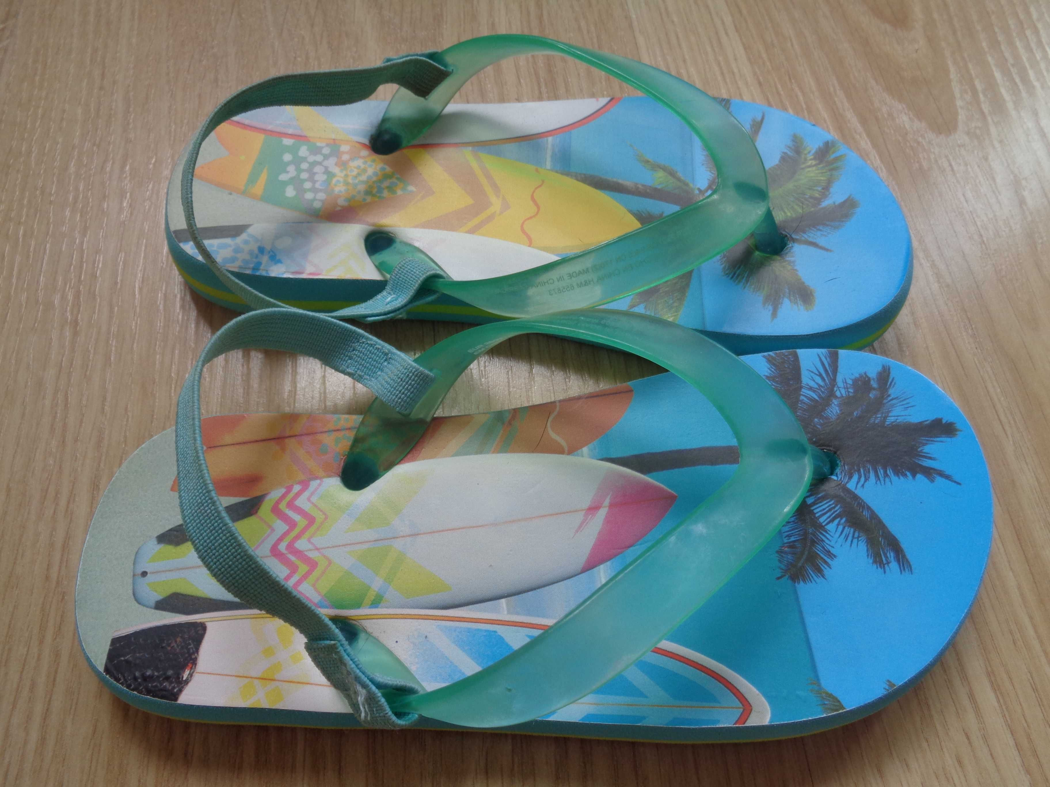 Japonki roz. 26-27 klapki sandałki buciki dla dziecka na lato wakacje