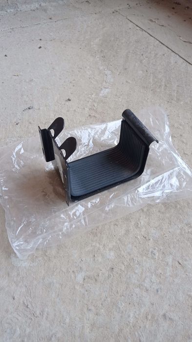 Łącznik rynny Galeco Stal2 125mm Czarny RAL 9005