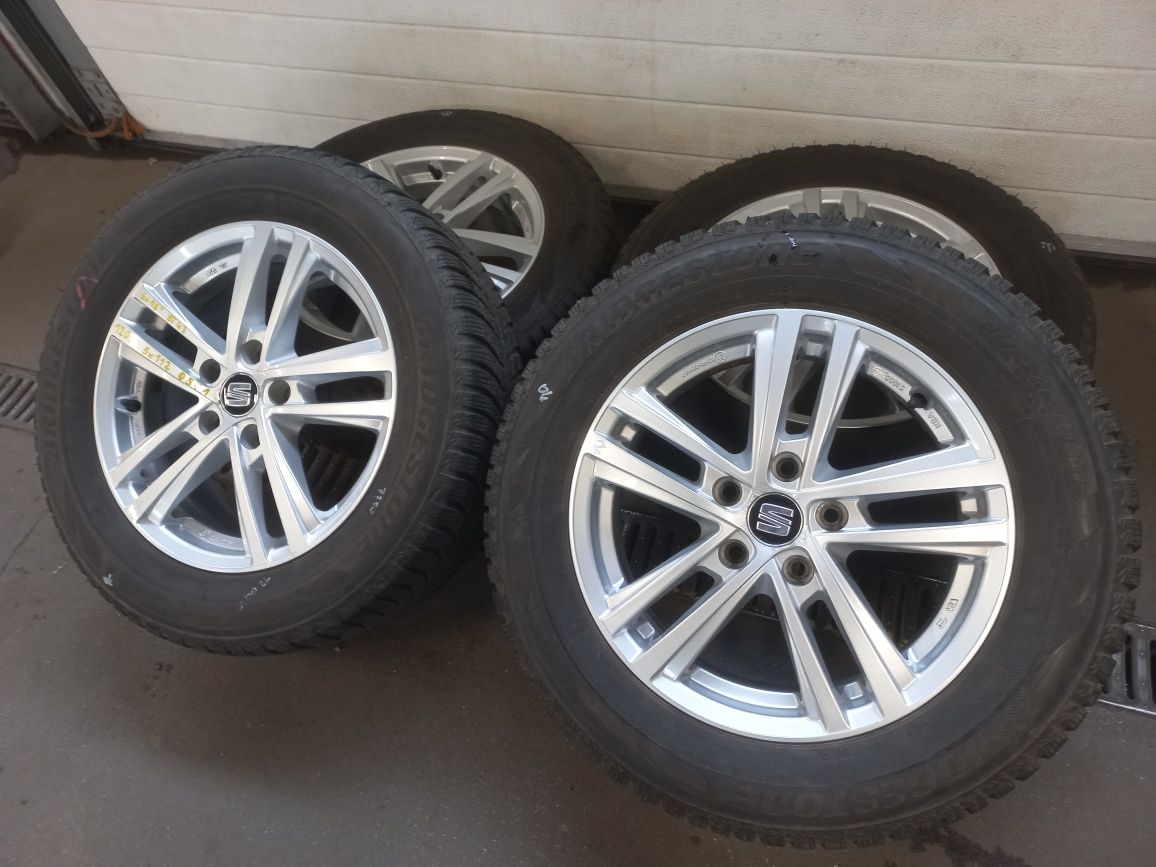 Koła zimowe 16" 5x112 Seat
