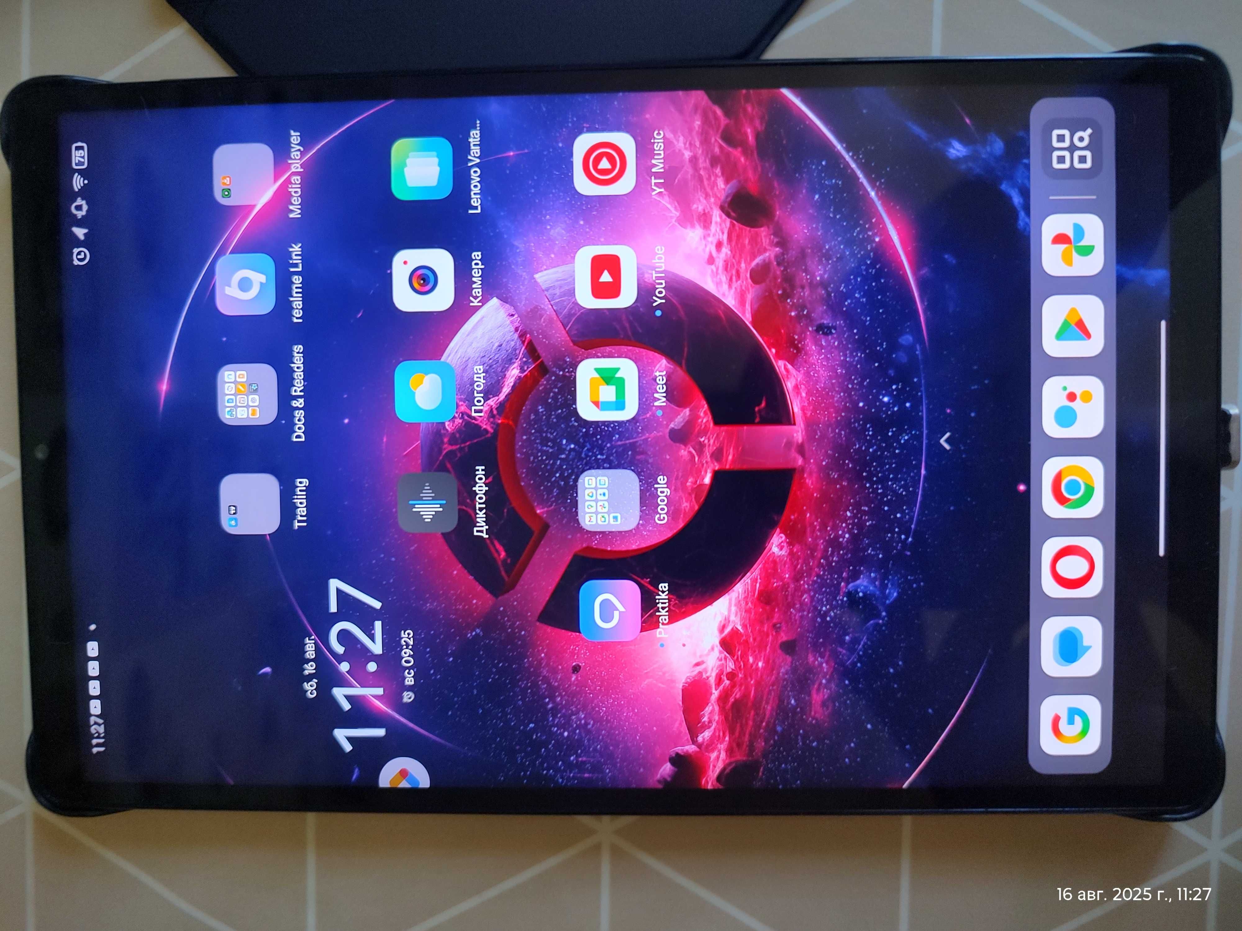 Планшет Lenovo Legion Tab 2 gen, 8.8 ips, 12/256 Gb