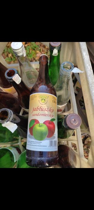 Butelka szklana 750 ml Ostatnie sztuki