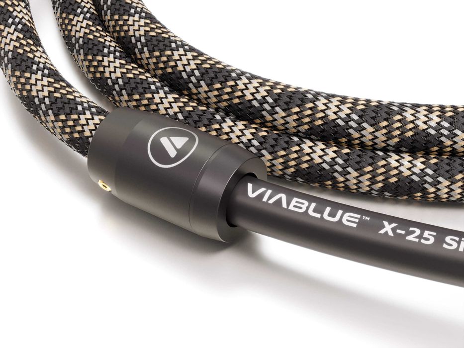 Viablue  X-25 Silver T6S Power EU -kabel zasilający 1m