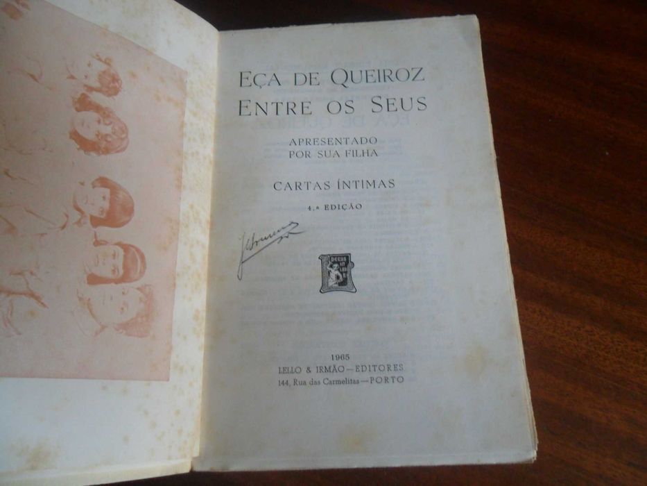"Eça de Queiroz Entre os Seus" - Cartas Íntimas de Eça de Queiroz