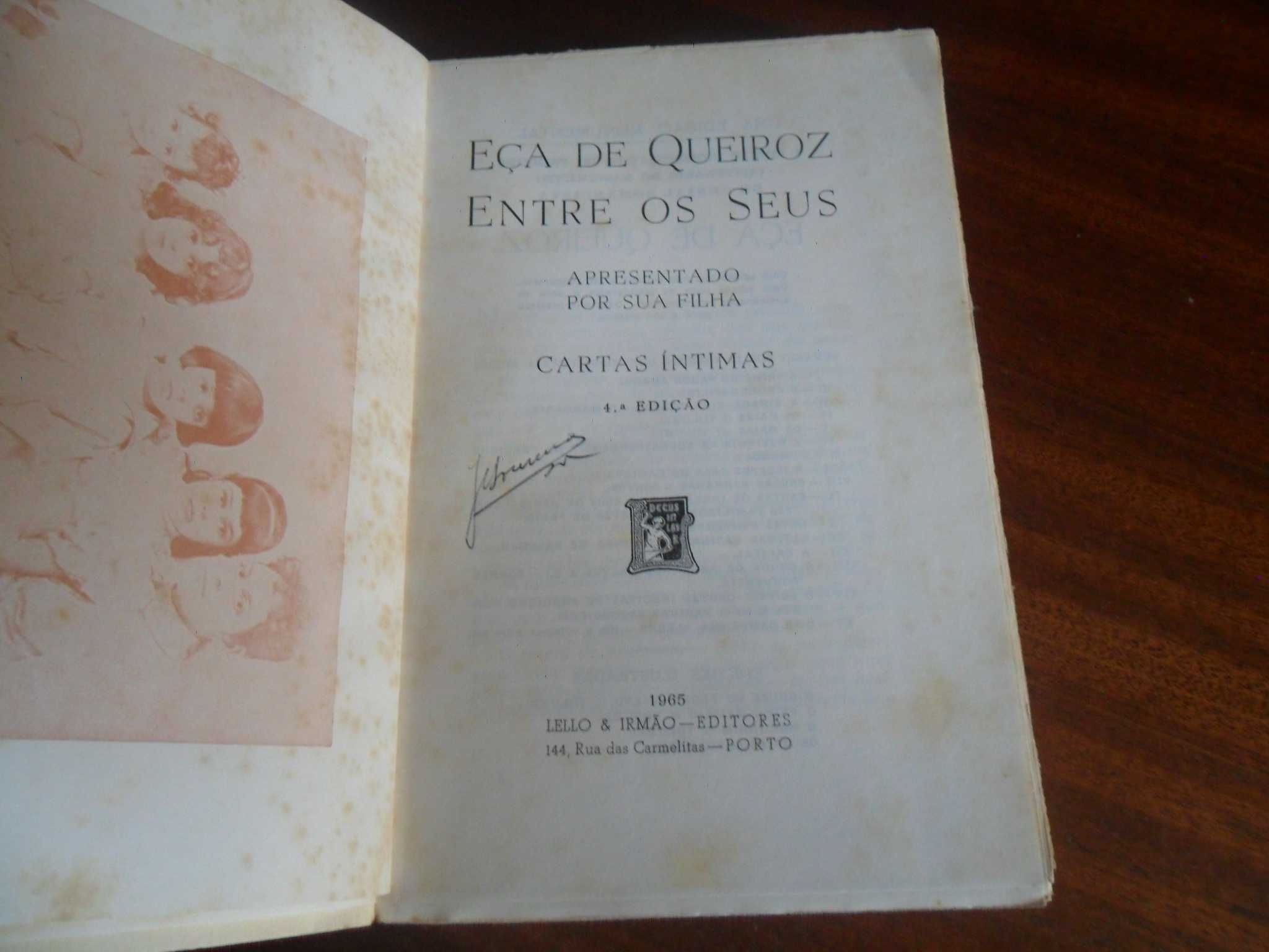 "Eça de Queiroz Entre os Seus" - Cartas Íntimas de Eça de Queiroz