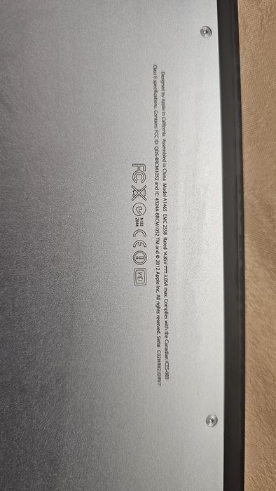 Computador portátil Apple Mac Air com bolsa