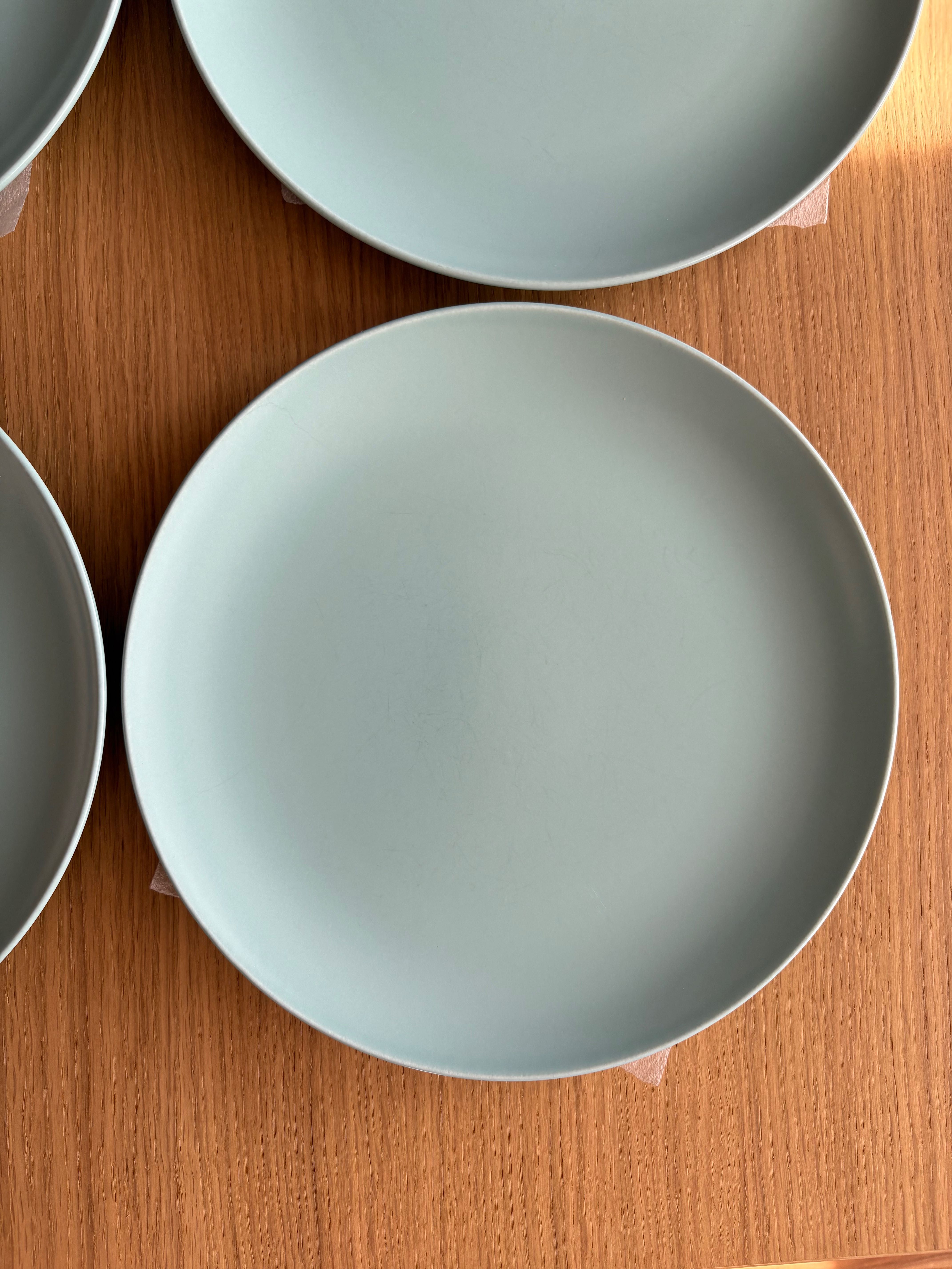 IKEA Serwis Zestaw obiadowy talerze 23 szt FÄRGKLAR