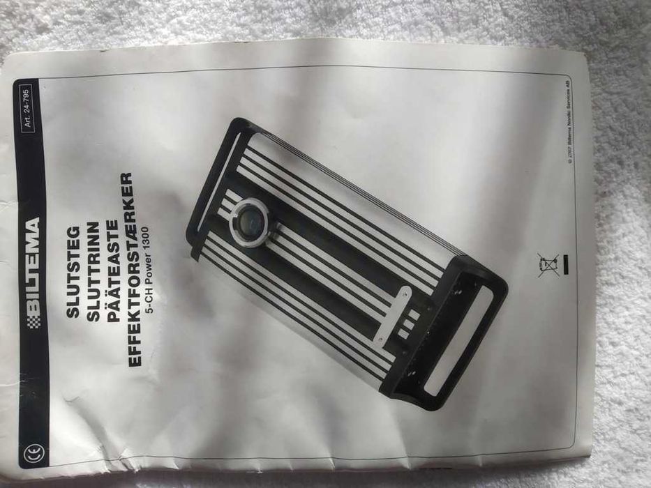 wzmacniacz BILTEMA PRO 1300 5-CH Power