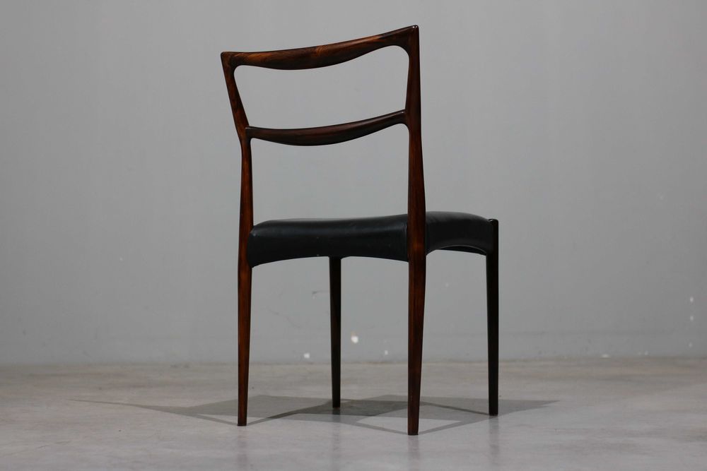 Conjunto de 6 cadeiras H.W.Klein em pau santo | Design Nórdico